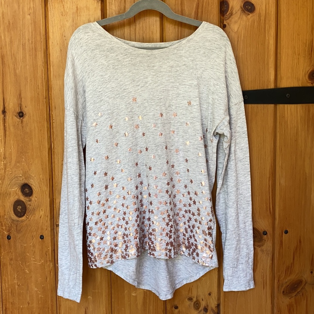 Old Navy Falling Stars Long Sleeve Tee